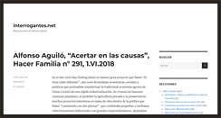 Desktop Screenshot of interrogantes.net